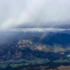 Verortung via Georeferenzierung der Kamera: Aufgenommen in der Nähe von Gemeinde Hermagor-Pressegger See, Österreich in 2400 Meter